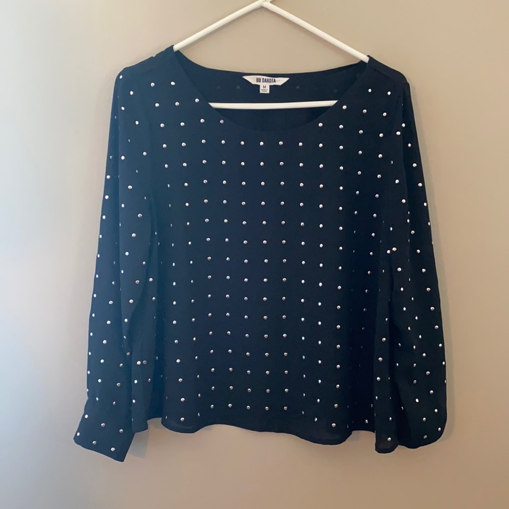 Studded blouse from BB Dakota